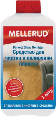 Средство для чистки и полировки паркета "Mellerud", 1 л