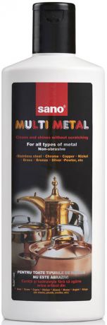 Средство для чистки металла Sano "Multi Metal", 300 мл