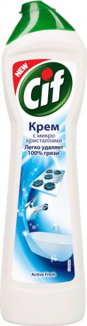 Cif Чистящий крем "Active Fresh", универсальный, 500 мл