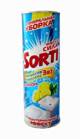 Чистящее средство Sorti "Генеральная уборка. Лимон", 400 г