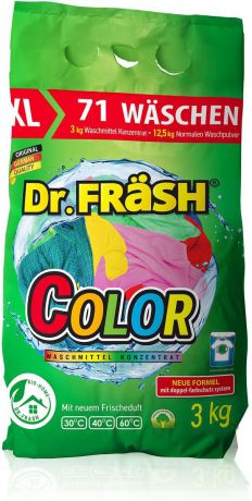 Порошок стиральный Dr.Frash "Color", конценрат, 3 кг