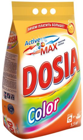 Стиральный порошок "Dosia Color", аромат свежести, 5,5 кг