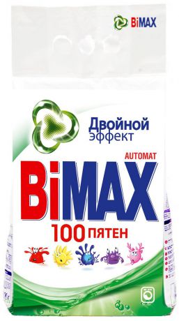 Стиральный порошок BiMax "100 пятен", 3 кг. 502-1