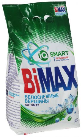 Стиральный порошок BiMax "Белоснежные вершины", 3 кг