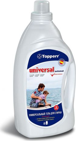 Гель-концентрат для стирки Topperr "Universal", 2 л