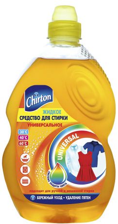 Жидкое средство для стирки "Chirton", универсальное, 1,325л