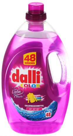 Гель для стирки цветного белья Dalli "Color", для цветных тканей, 3,6 л