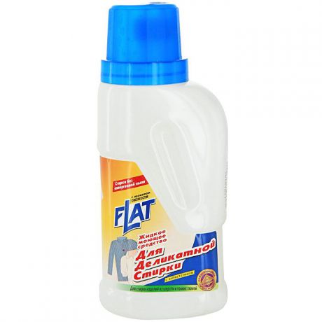Жидкое моющее средство "Flat" для деликатной стирки, с ароматом свежести, 950 г