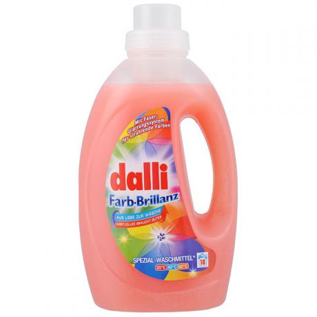 Гель для стирки цветного белья с новой формулой Dalli "Farb-Brillanz", 1,1 л