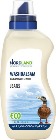 Бальзам для стирки джинсовой одежды Nordland "Jeans", 750 мл