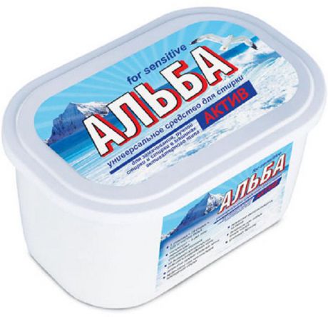 Жидкое средство для стирки Альба "Актив For Sensitive", 1,2 кг