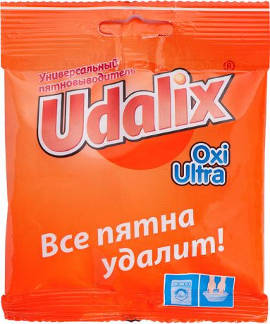 Пятновыводитель универсальный Udalix "Oxi Ultra", 80 г