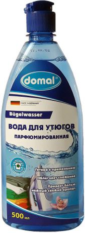 Вода для утюгов Domal, парфюмированная, с антистатическим эффектом, 500 мл