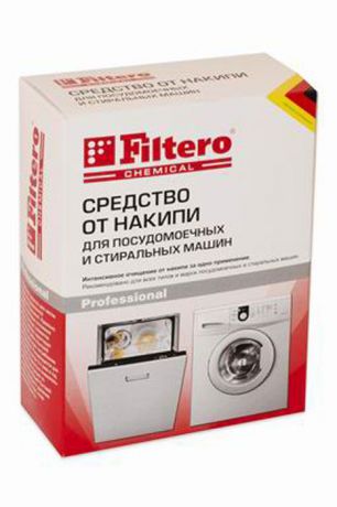 Filtero 601 средство от накипи для стиральных и посудомоечных машин, 200 г