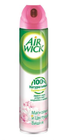 Освежитель воздуха AirWick "Магнолия и цветущая вишня", 240 мл