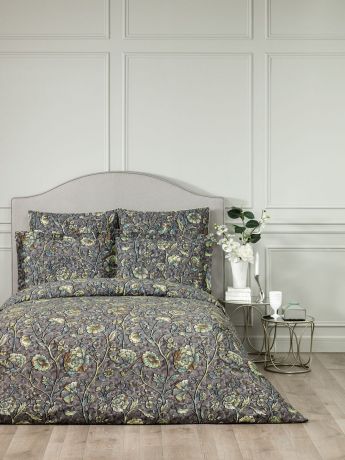 Комплект белья Togas "Витторио", 1,5-спальный, наволочки 50x70, цвет: серый. 30.07.29.0200