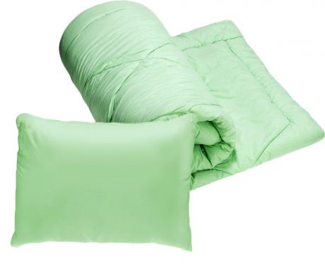 Комплект 1,5-спальный Эко "2 в 1": одеяло, подушка, 50х70 см
