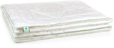 Одеяло Belashoff "Бамбук", стеганое, цвет: белый, 172 х 205 см