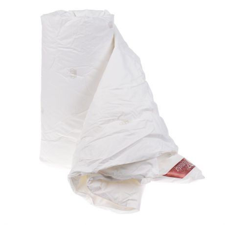 Одеяло "Verossa", наполнитель: лебяжий пух, цвет: белый, 172 х 205 см