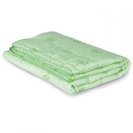 Одеяло облегченное Miotex "Бамбук", наполнитель: волокно бамбука, цвет: зеленый, 172 см х 205 см