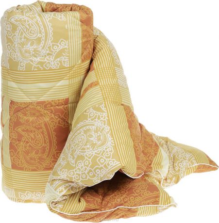 Одеяло теплое Легкие сны "Золотое руно", наполнитель: овечья шерсть, цвет в ассортименте,140 x 205 см