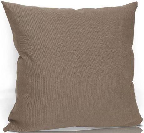 Подушка декоративная KauffOrt "Натур", цвет: светло-коричневый, 40 х 40 см