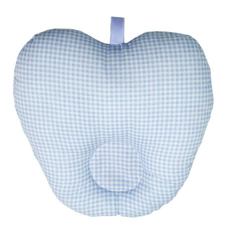 Подушка анатомическая Primavelle "Apple" для младенцев, цвет: голубой, 25 см х 25 см