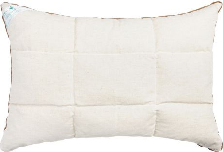 Подушка Smart Textile "Уральская", наполнитель: пленка ядра кедрового ореха и искусственный лебяжий пух, 40 х 60 см
