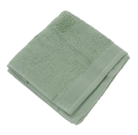 Полотенце махровое "Guten Morgen", цвет: светло-зеленый, 50 см х 100 см