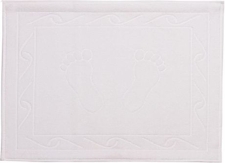 Полотенце махровое для ног Hobby Home Collection "Hayal", цвет: белый, 50 х 70 см