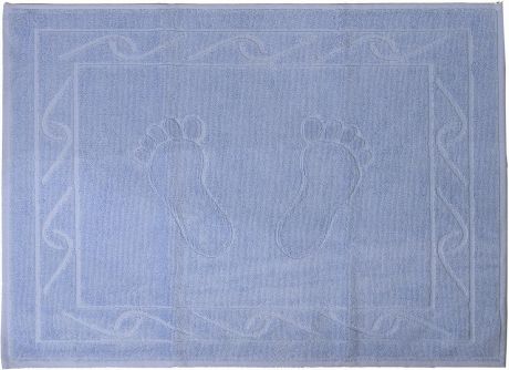 Полотенце махровое для ног Hobby Home Collection "Hayal", цвет: светло-голубой, 50 х 70 см