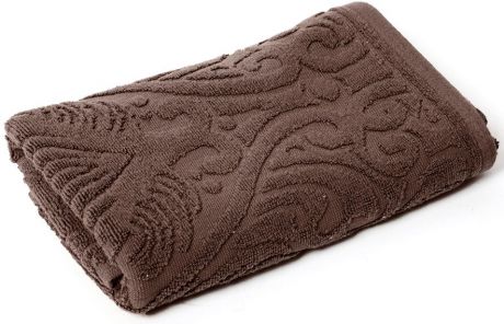 Полотенце для ванной Wess "Zelidzh", цвет: коричневый, 50 х 80 см