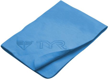 Полотенце синтетическое (маленькое) Tyr "Dry Off Sport Towel", цвет: голубой. LTW