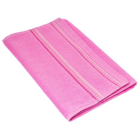 Полотенце махровое Coronet "Пиано", цвет: розовый, 30 см х 50 см