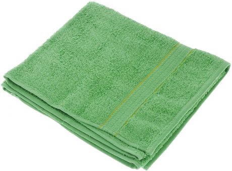 Полотенце махровое "Aisha Home Textile", цвет: зеленый, 50 х 90 см