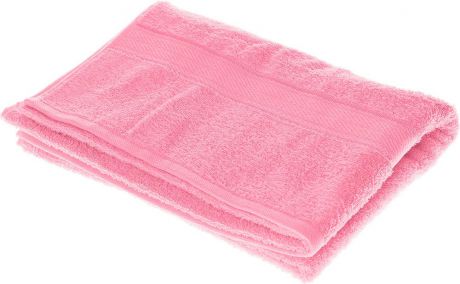Полотенце махровое Aisha Home Textile "Колосок", цвет: розовый, 70 х 140 см
