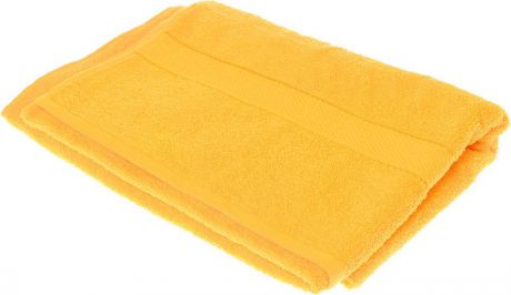 Полотенце махровое Aisha Home Textile "Колосок", цвет: желтый, 70 х 140 см