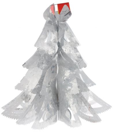 Новогоднее подвесное украшение Феникс-презент "Magic Time", цвет: серебристый