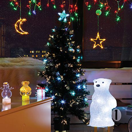 Комплект Neon-Night "Детская", для новогоднего украшения дома, цвет гирлянд: синий. 500-053