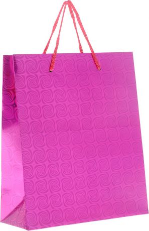Пакет подарочный Magic Home "Пурпурный глянец", 19 x 22 x 8 см
