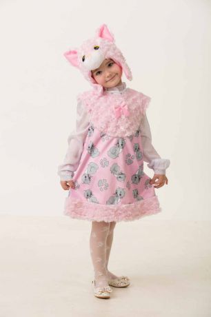 Дженис Карнавальный костюм для девочки Кошечка Муся размер 28