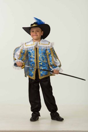 Дженис Карнавальный костюм для мальчика Мушкетер размер 30