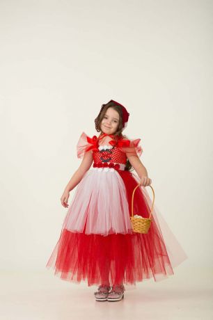 Карнавальный костюм Jeanees "Набор сделай сам "Красная шапочка", цвет: красный. Размер: 26-53