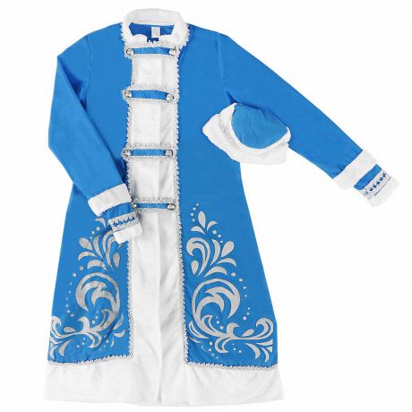 Маскарадный костюм для женщин "Снегурочка". Рост 170 см. 32102