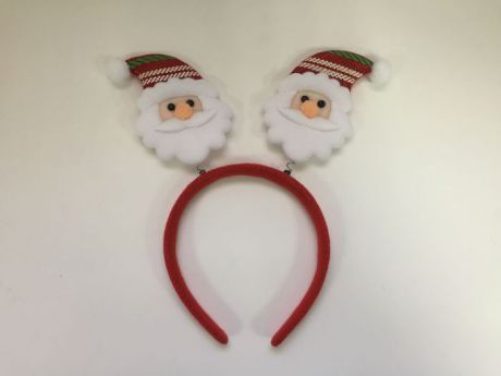 Новогоднее украшение на голову Magic Time "Дед Мороз в полосатом колпаке". 78606