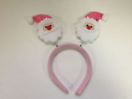 Новогоднее украшение на голову Magic Time "Дед Мороз в розовом колпаке". 78607