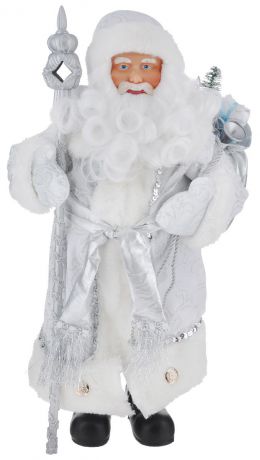 Новогодняя декоративная фигурка Феникс-презент "Дед Мороз в костюме", высота 41 см