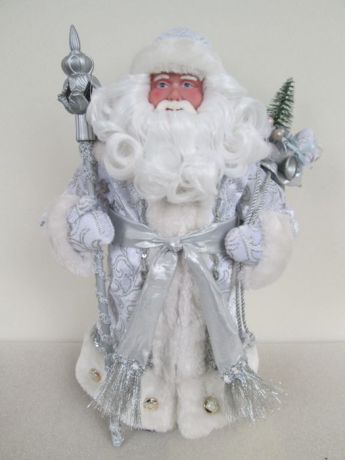 Новогодняя фигурка Magic Time "Дед Мороз в серебряном костюме", 41 см. 39088