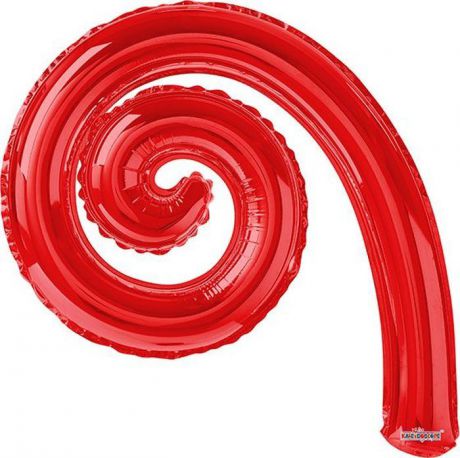 Конвер Шарик воздушный Спираль цвет красный