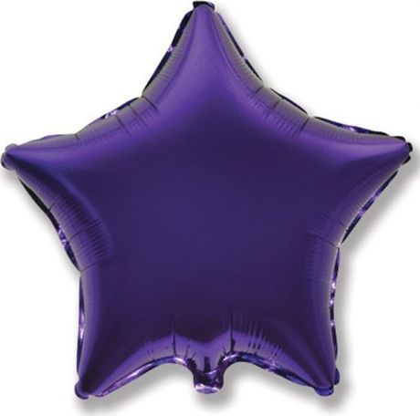 Флексметал Шарик воздушный Звезда цвет фиолетовый